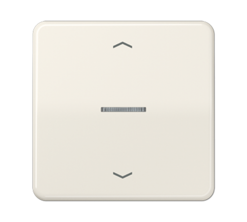 Клавиша для KNX кнопки, 1 группа с окошком и символами "стрелки"; дюропласт; слоновая кость CD101KO5P Jung