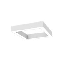 Светодиодный светильник Х-line квадратный подвесной 40 Вт 4000 К 575x575x100 мм RAL9003 белый муар с рассеивопал  V1-R0-1S828-02OP0-4004040  VARTON