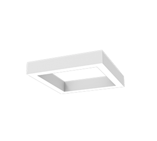 Светодиодный светильник Х-line квадратный подвесной 40 Вт 4000 К 575x575x100 мм RAL9003 белый муар с рассеивопал  V1-R0-1S828-02OP0-4004040  VARTON