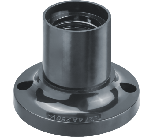 Патрон электрический NLH-BL-W2-E27 карболит потолоч. прямой Е27  71608  Navigator