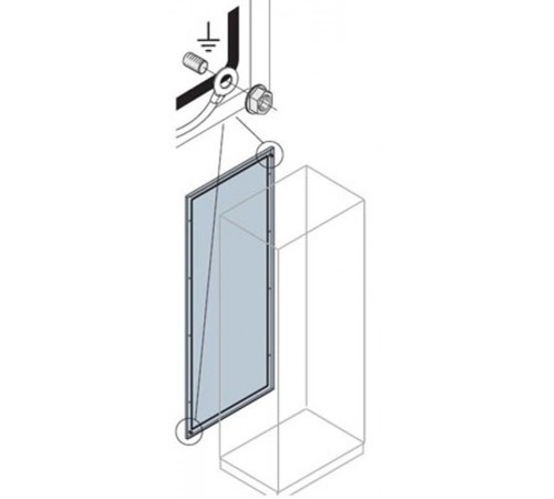 Стенка шкафа задняя 2200x1200мм ВхШ  EP2212K  ABB