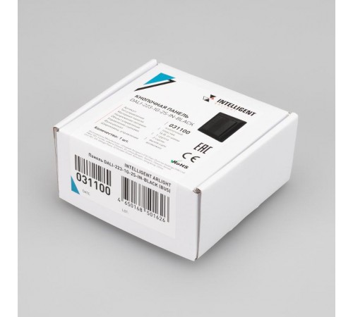 INTELLIGENT ARLIGHT Панель DALI-223-1G-2S-IN-BLACK (BUS) (INTELLIGENT ARLIGHT, -)  031100  Arlight