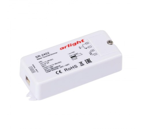 Диммер SR-2402 (12-36V, 96-288W, Metal-Touch)  014041  Arlight