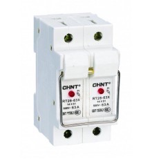 Держатель плавких вставок с индикацией RT28-63X 14х51 3П  520355  CHINT