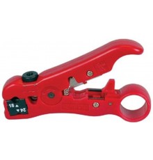 Инструмент HT-352A Универсальный для зачистки витой пары (UTP/STP), кабеля 18 и 24 AWG, круглого и плоского телефонного кабеля  41695  Hyperline