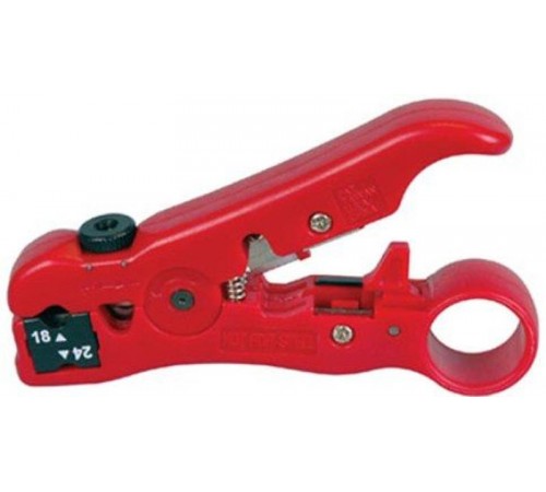 Инструмент HT-352A Универсальный для зачистки витой пары (UTP/STP), кабеля 18 и 24 AWG, круглого и плоского телефонного кабеля  41695  Hyperline