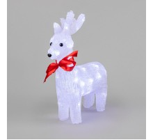 Акриловая светодиодная фигура "Оленёнок" 30х10х28 см, 4,5 В, 3 батарейки AA (не входят в комплект), 24 светодиодов,  513-321  NEON-NIGHT