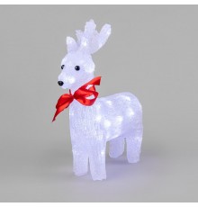 Акриловая светодиодная фигура "Оленёнок" 30х10х28 см, 4,5 В, 3 батарейки AA (не входят в комплект), 24 светодиодов,  513-321  NEON-NIGHT