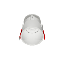 Рамка для модульного светильника FLEX 50 05 круглая встраиваемая утопленная 95х70мм RAL 9010 поворотная  V1-R0-00435-10009-2000000  VARTON