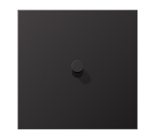 Центральная плата для выключателей, 1 пост, 1 тумблер, конус; металл; dark; LS1912  AL12-0DK01  Jung