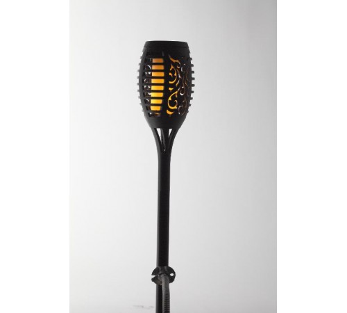 Cветильник садовый декоративный Факел на солнечной батарее, ERASF012-34 50 см  Б0044242  ЭРА