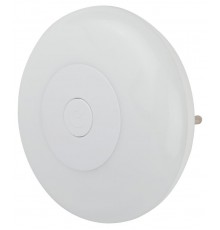 Ночник - светильник светодиодный  NN-632-SW-W в розетку с выключателем белый  Б0057215  ЭРА