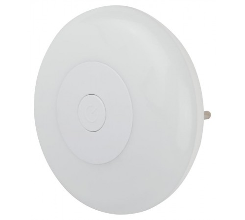 Ночник - светильник светодиодный  NN-632-SW-W в розетку с выключателем белый  Б0057215  ЭРА