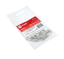 Наконечник силовой медный луженый JG-10-6-5 (ТМЛ) (5шт) PROxima  jg-10-6-5r  EKF