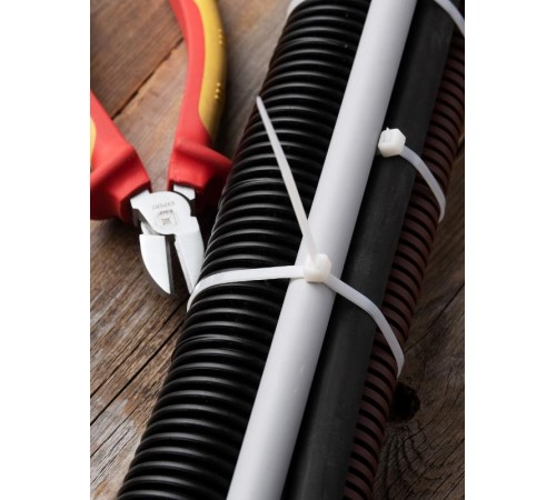 Хомут нейлоновый 4,8х450 (уп./100шт) EKF Simple  plc-c-4.8x450  EKF