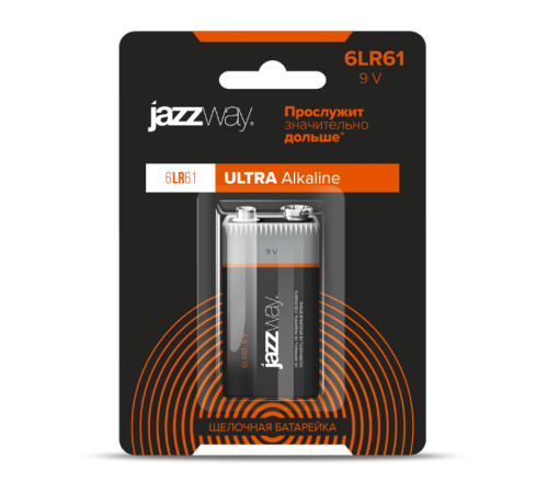 Элементы питания 6LR61  Ultra PLUS BL-1  .5005075  JAZZway