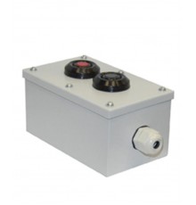 ПКУ-15-21.121-40У2 (1*ВК30-10-11110-40(1з+1р) черная + 1*ВК30-10-11110-40(1з+1р) красная + PG-19), пост управления (ЭТ)  ET518964  Электротехник