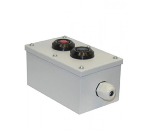 ПКУ-15-21.121-40У2 (1*ВК30-10-11110-40(1з+1р) черная + 1*ВК30-10-11110-40(1з+1р) красная + PG-19), пост управления (ЭТ)  ET518964  Электротехник