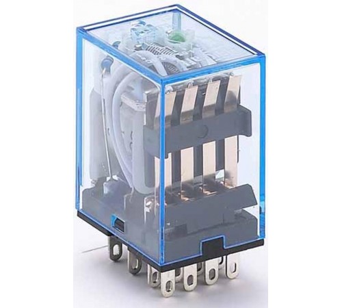 Промежуточное реле 4 конт. с инд. LED 5А 24В DC ПР-1  23228DEK  DEKraft