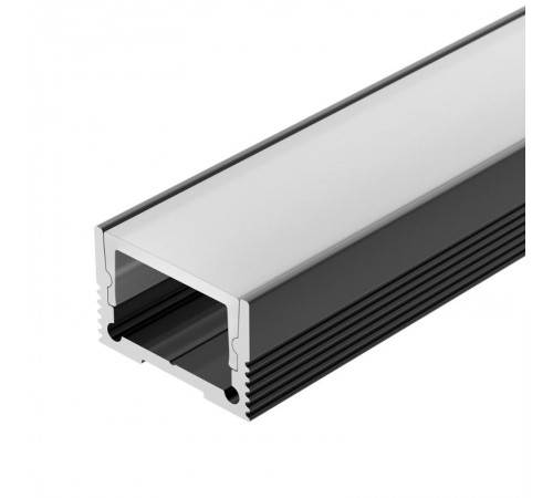 Профиль SL-SLIM20-H13-2000 BLACK (Arlight, Алюминий)  037112   Arlight
