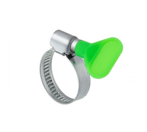 Хомут-стяжка кабельная стальная червячная с ключом W 20-32 мм, упаковка 50 шт.  07-0620-1  REXANT