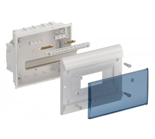 Корпус пластиковый встраиваемый на 9 модулей ЩРВ-П-9 IP41 (210х252х102мм) PRIME  MKP82-V-09-41-20  IEK