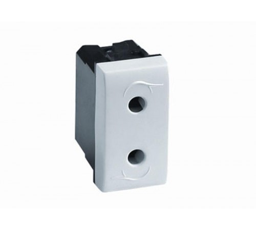 Электрическая розетка. слоновая кость. 1мод.  75491S  DKC