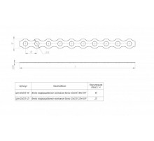 Лента перфорированная монтажная волна 12х0,55 (25м) EKF   lpmv12x0.55-25   EKF
