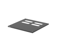 Верхняя панель под фланец FL21 черная RAL9005 400x400 мм RAM power  R5KTFL44B  DKC