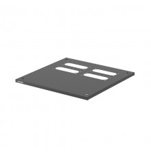 Верхняя панель под фланец FL21 черная RAL9005 400x400 мм RAM power  R5KTFL44B  DKC