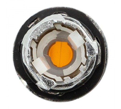 Механизм исполнительный переключателя ХB4 желтый на 2 положения с фиксацией, с подсветкой с короткой ручкой IP65  XB4BD2FL-Y-65  EKF