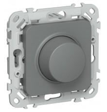 FLITE Светорегулятор проходной LED (для светодиодных ламп и КЛЛ) 250Вт СС16-5-1-ФлМА мокрый асфальт  FI-D22-0250-P-K80  IEK