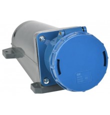 Розетка 133 стационарная 2Р+РЕ 63А 220В IP54  PSR11-063-3  IEK