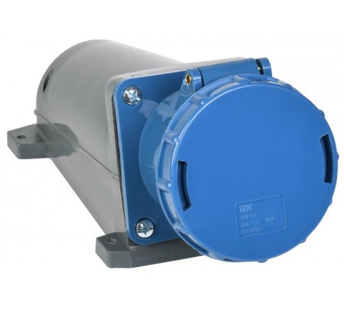 Розетка 133 стационарная 2Р+РЕ 63А 220В IP54  PSR11-063-3  IEK