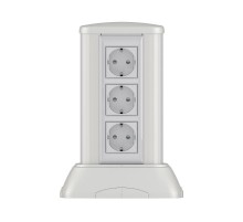 Миниколонна алюминиевая, 0.25м, цвет серый металлик  19521  DKC