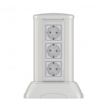 Миниколонна алюминиевая, 0.25м, цвет серый металлик  19521  DKC