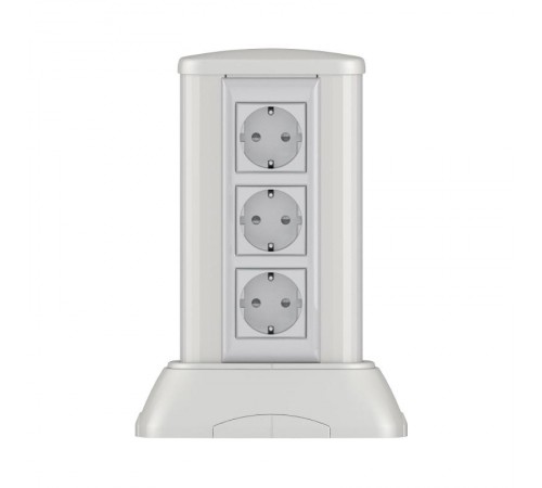 Миниколонна алюминиевая, 0.25м, цвет серый металлик  19521  DKC