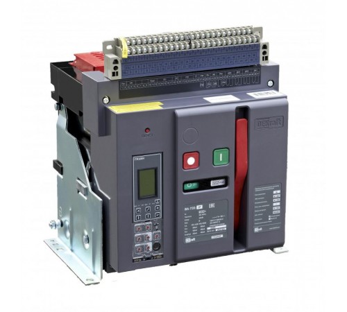 Выключатель автоматический воздушный 3P 1250А 80кА стационарный, расцепитель Н ВА-731  27029DEK  DEKraft