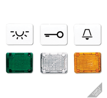 Окошко с символом для "KO-клавиш"; символ "ключ" , слоновая кость  33T  Jung