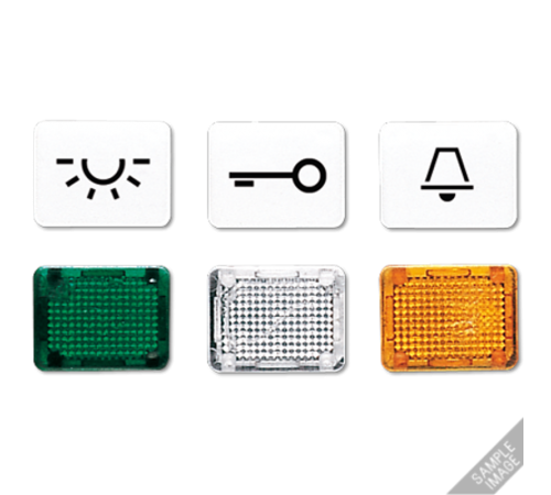 Окошко с символом для "KO-клавиш"; символ "освещение" , слоновая кость  33L  Jung