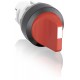 Переключатель M2SS2-10R (короткая ручка) красный 2-х позиционный без подсветки (только корпус) 90 град. с фиксацией  1SFA611201R1001  ABB