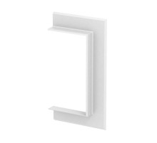 Настенная стыковая рамка кабельного канала Rapid 80 90x170 мм (ABS-пластик,белый) (G-KWAO90170RW)  6274930  OBO Bettermann