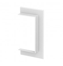 Настенная стыковая рамка кабельного канала Rapid 80 90x170 мм (ABS-пластик,белый) (G-KWAO90170RW)  6274930  OBO Bettermann