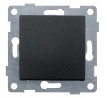 Ugra Выключатель 1кл., СУ , 10А, 250В, графит  С11В1-010  GUSI Electric