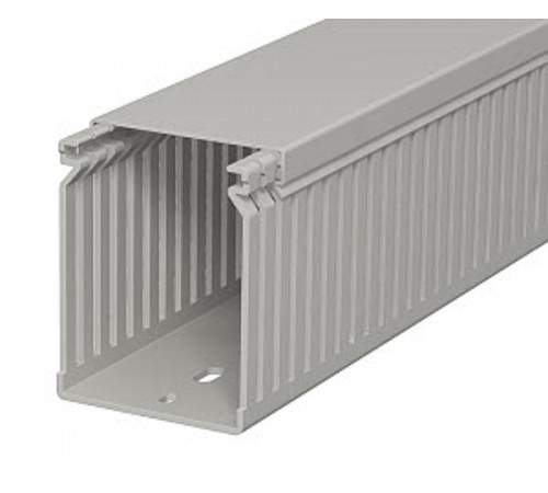 Распределительный кабельный канал LK4 80x60x2000 мм (ПВХ,серый) (LK4 80060)  6178054  OBO Bettermann