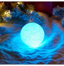 Фигура светодиодная "Снежок", RGB, 8 см  513-011  NEON-NIGHT