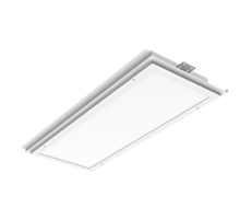 Светильник светодиодный ДВО для реечных потолков 18Вт 4000К IP54 диммируемый DALI без рассеивателя 705х308х70мм  V1-C1-00105-10D01-5401840  VARTON