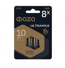 Элементы питания LR03  ULTRAMAX BL-8  .5064683  ФАZA