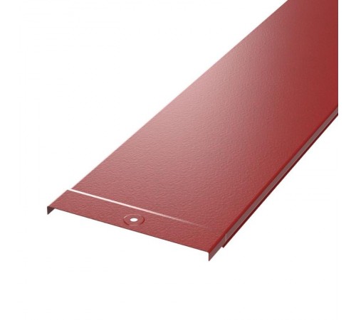 Крышка лотка 100х3000 RAL 3000 (24 м/уп)  PR16.1868  Промрукав