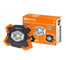 Прожектор переносной светодиодный ФП5, 15 Вт, 1250 лм, Li-Ion 3,7 B 6,6 A*ч, USB  SQ0350-0055  TDM